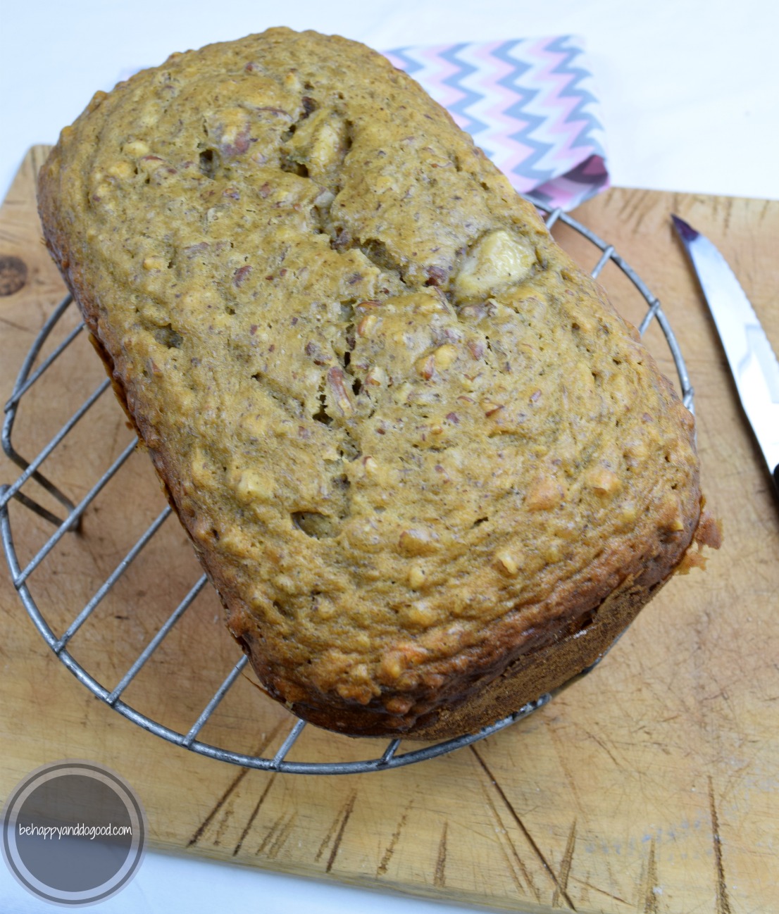 The Absolute Best Bread Machine Banana Nut Bread! - Be Happy And Do Good